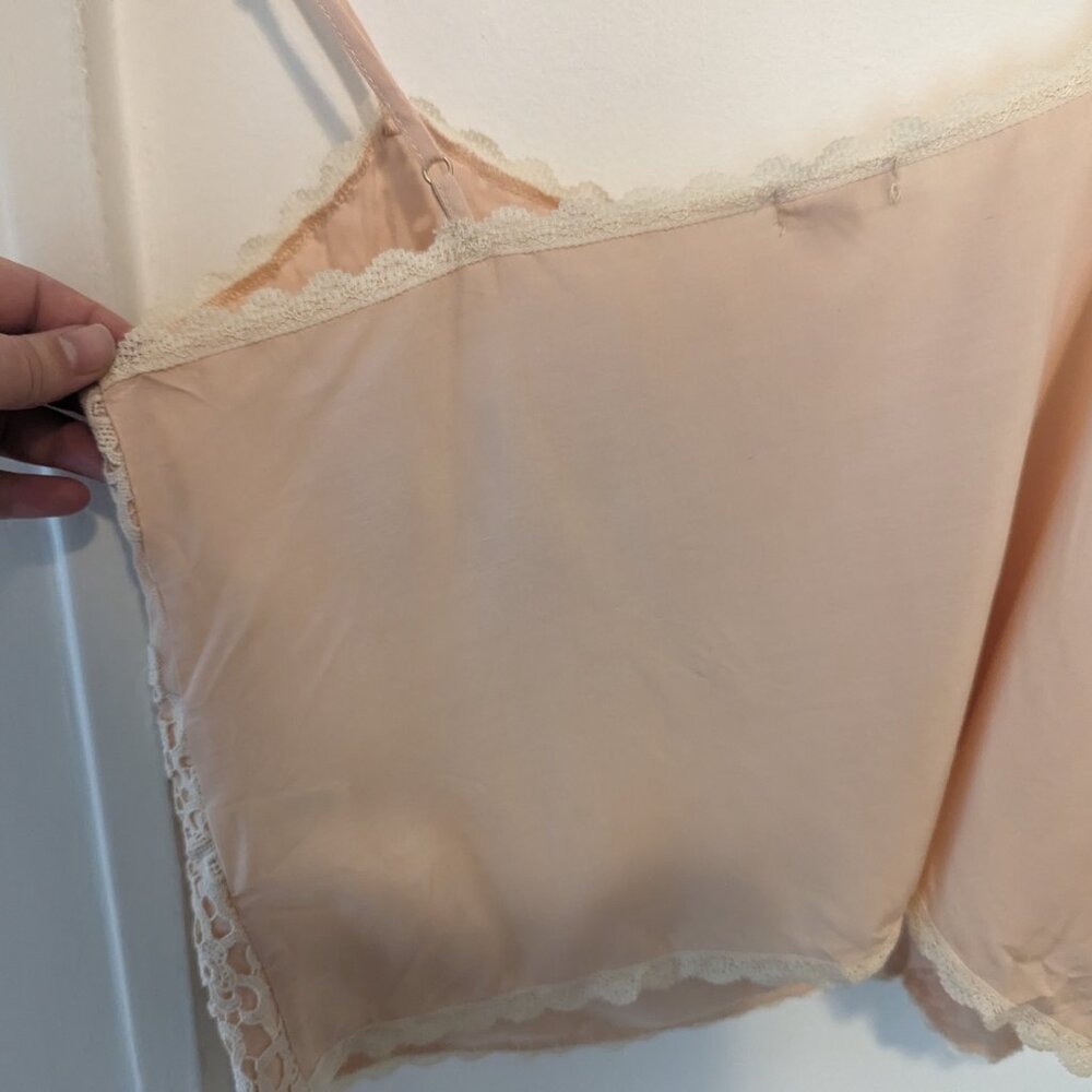Anthropologie TINY "Anne" Peach Lace Cami - Picture 9 of 11